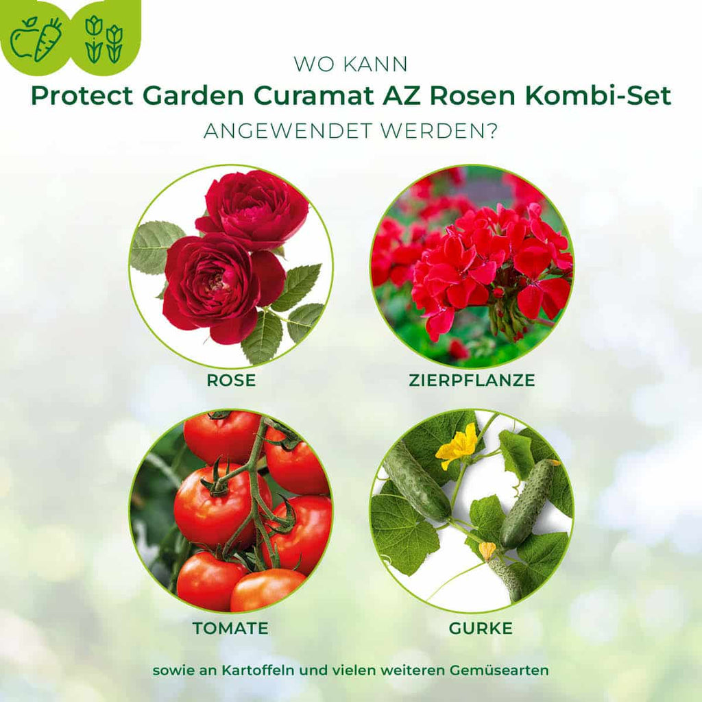 Protect Garden Rosen Kombi-Set Rundumschutz für Rosen und Zierpflanzen 130 ml
